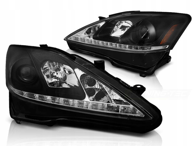 Купить Фары lexus is 2 06-13r led к движение dziennej blk