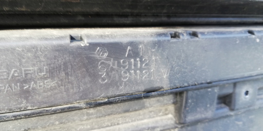 фото №14, Subaru levorg решітка радіатора бампер передній перед