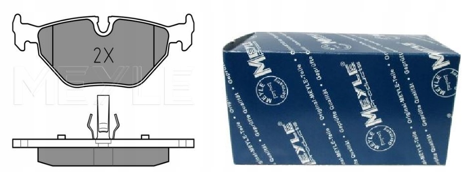 фото №8, Тормозные колодки тормозной. bmw 3 e46 98- задняя