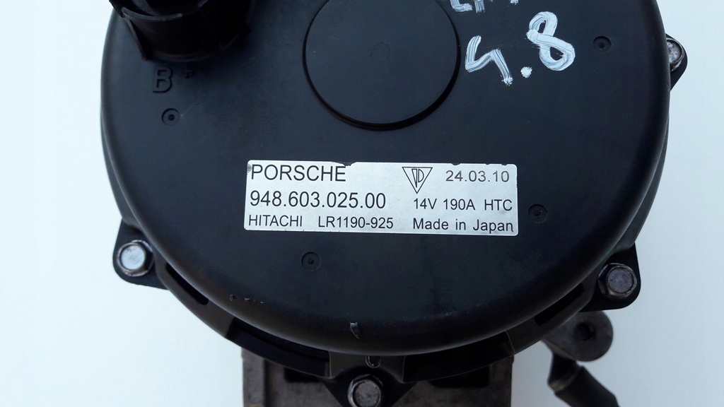 Генератор porsche cayenne turbo m48.01 9486030250 с Разборки