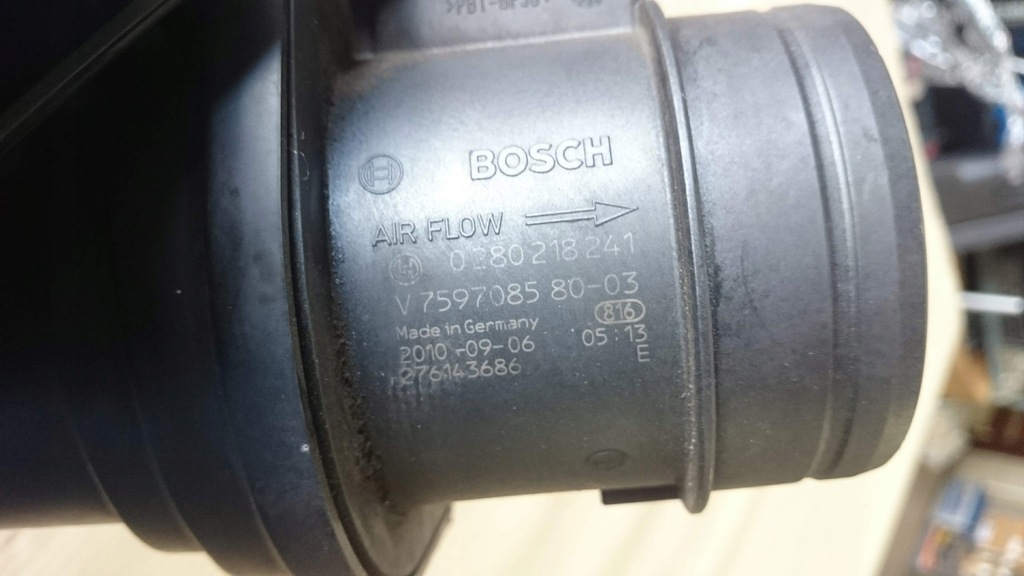 фото №2, Расходомер воздуха mini r56 ds3 rcz 1,6