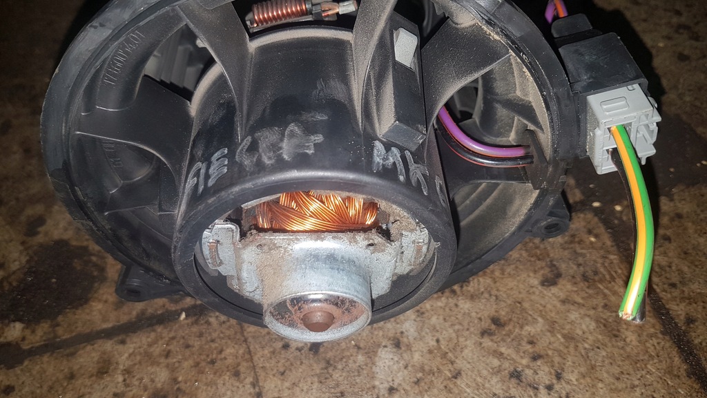 фото №1, Повітродувка обдув ford fiesta mk6