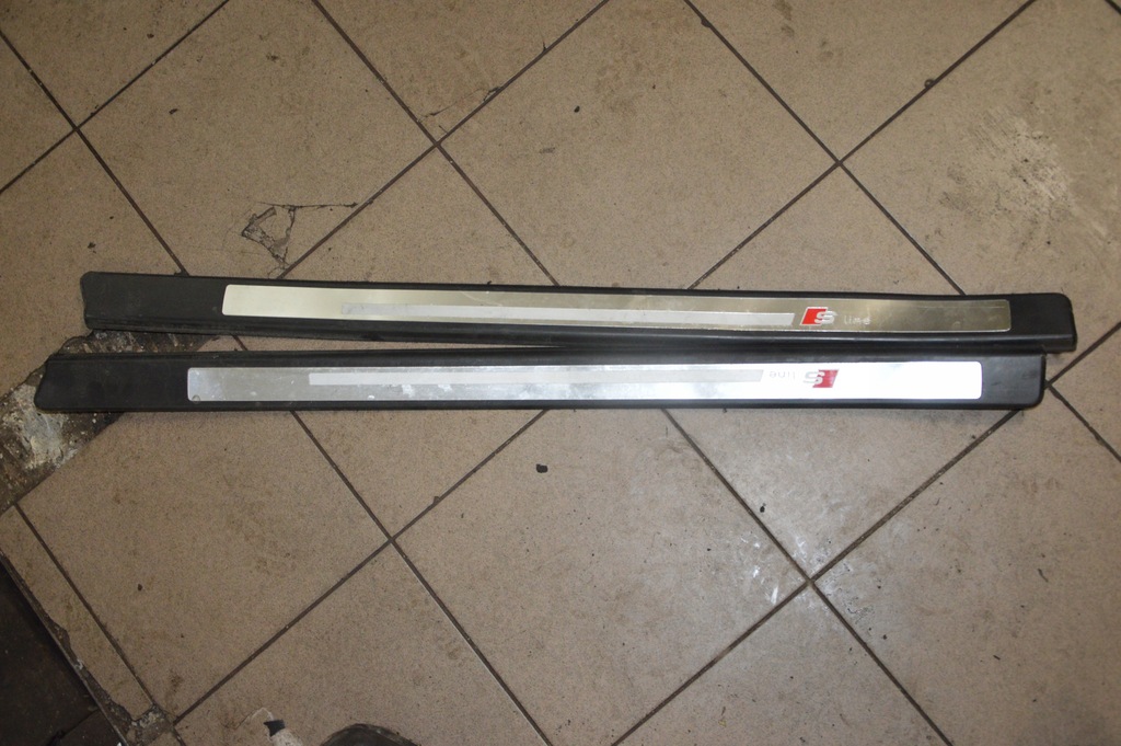 фото №1, Audi a3 8p fl накладки порогові s-line 3d