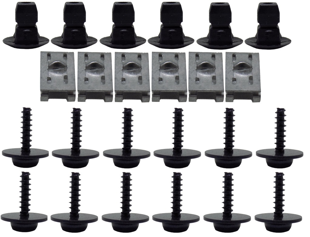 фото №1, Volkswagen touran caddy набор клипсы подкрылок