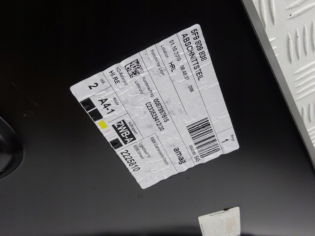 фото №7, Seat leon iii 3 kombi крыло правый задняя 5f9809838