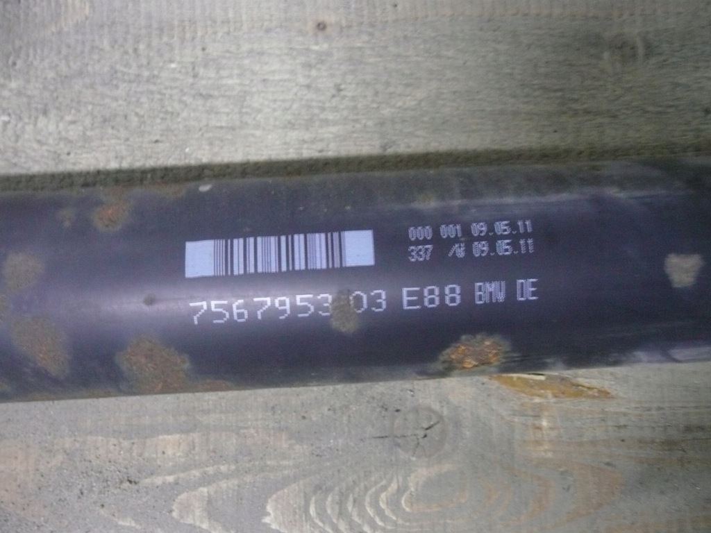 фото №3, Bmw e81 e87 e88 1,6 1,8d wał приводной 7567953