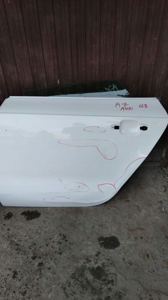 фото №1, Audi a7 s7 двері ліва лівий задня скло задні