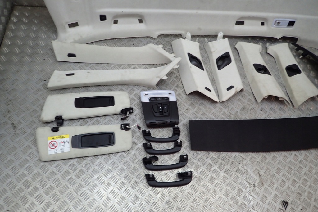 фото №6, Bmw x5m x5 f85 f15 потолок стойки alcantara