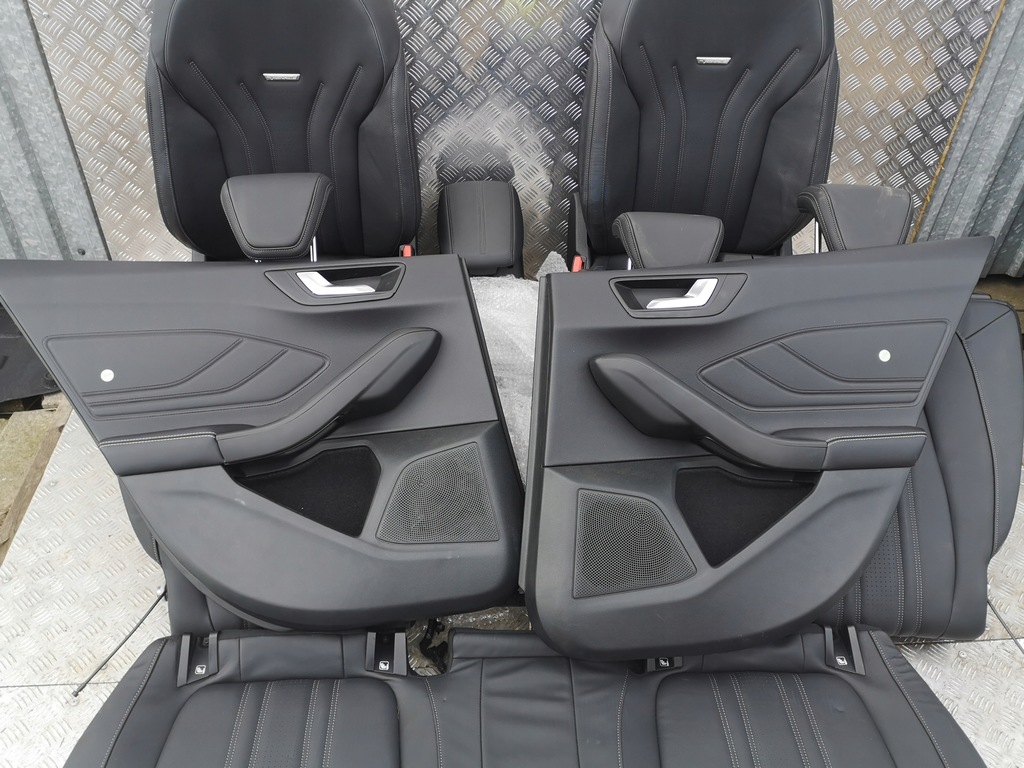 фото №6, Ford focus mk4 vignale сидіння сидіння шкіра