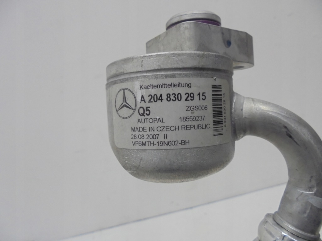 фото №4, Mercedes-benz оригинальный номер a2048302915 шланг низкого давления, кондиционер