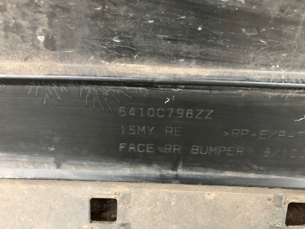 фото №6, Mitsubishi outlander 2016- бампер задня