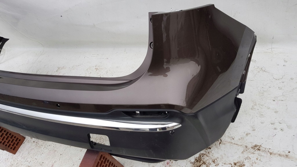 фото №5, Бампер nissan qashqai ii lift 17-20 задняя pdc хром