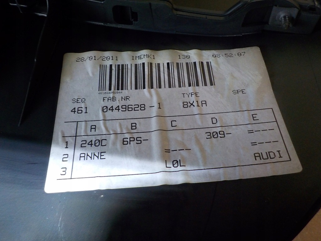 фото №5, Audi a1 тунель середній