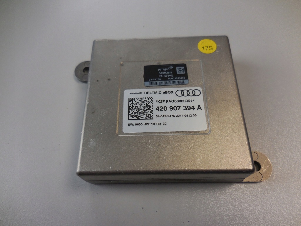 фото №1, Audi модуль блок управления микрофона 420907394a