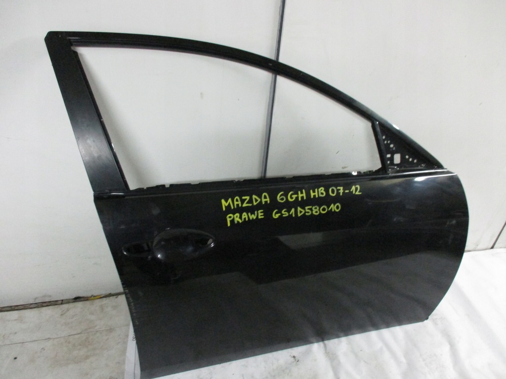 фото №7, Дверь правый перед передние mazd 6 07-12 rok
