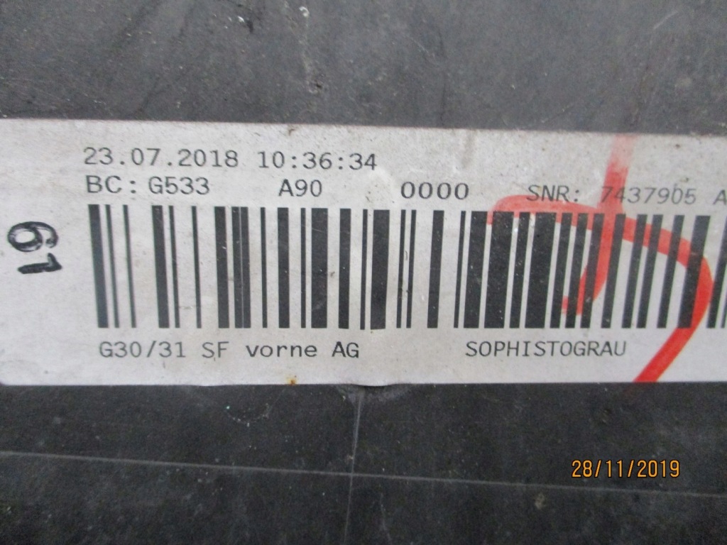 фото №9, Бампер bmw 5 g30 6x pdc камера pod радар модулі