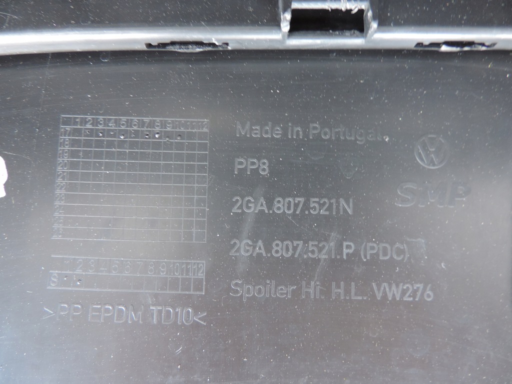 фото №9, Vw t-roc 2ga 2017 2018 задний бампер задняя