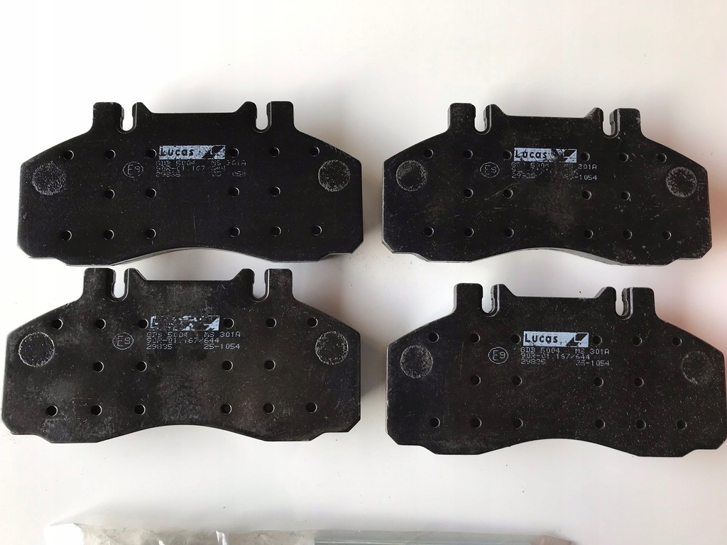 фото №16, Trw гальмівні колодки гальмівні iveco перед задня eurocargo 6