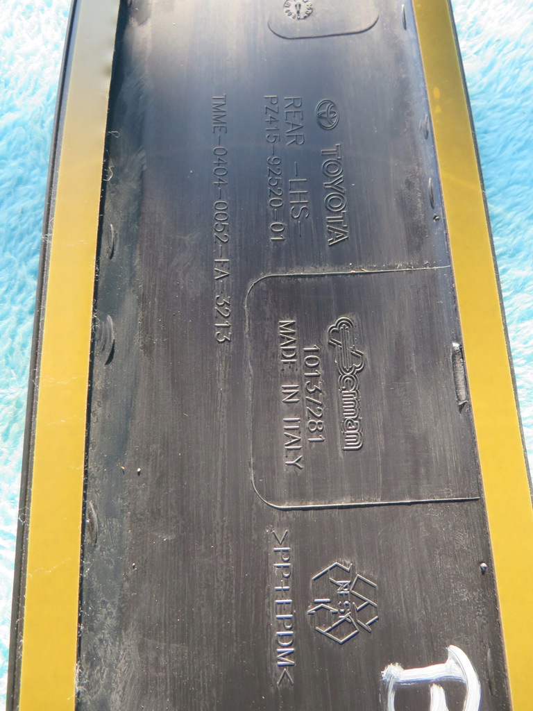 фото №11, Toyota aygo 05-14 молдинг na дверь левая задняя перед