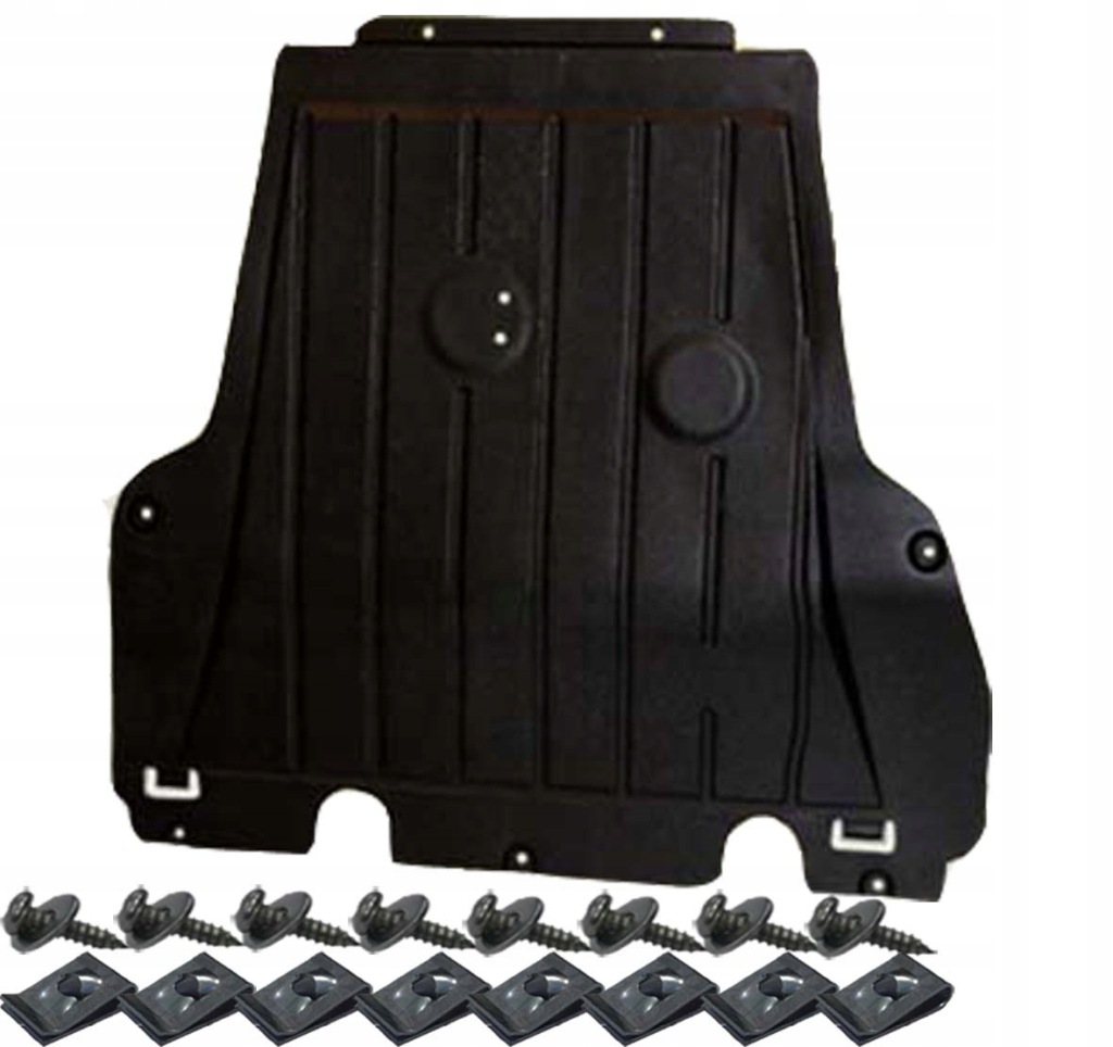 Купить Renault captur 2012- накладка двигателя клипсы