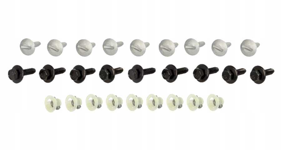 фото №1, Кліпси захист двигуна peugeot 806 807 expert набір