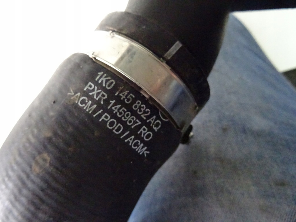 фото №4, Vw beetle 5c 2.0 tdi dsg труба шланг інтеркулер