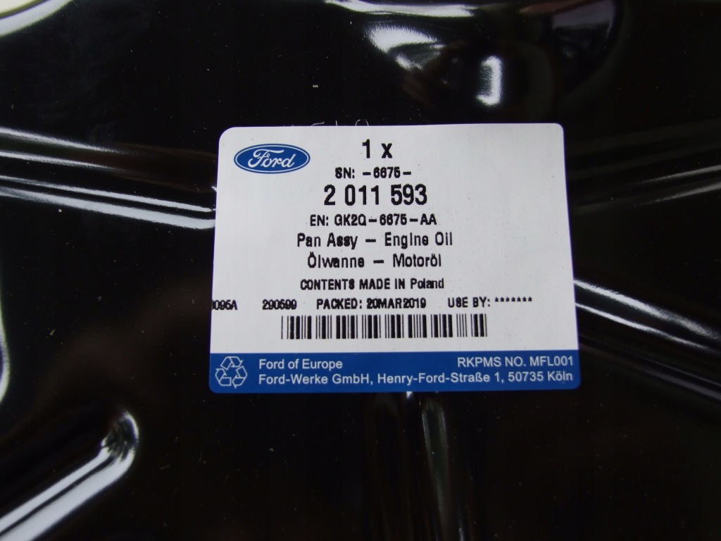 Поддон масляная ford transit mk8 2.0tdci 2016= 19 в Украине