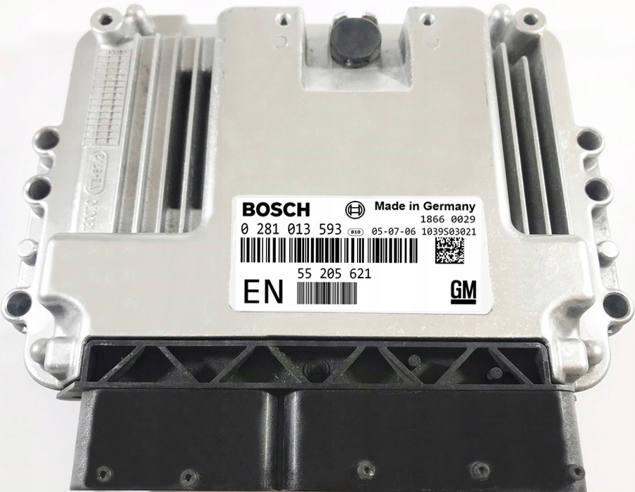 фото №1, Бортовой компьютер ecu opel zafira 55205621 0281013593 +pin
