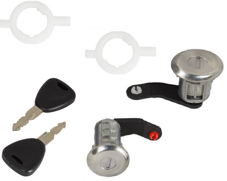 фото №3, 2 замки двері замок вкладиші вкладка opel movano ii