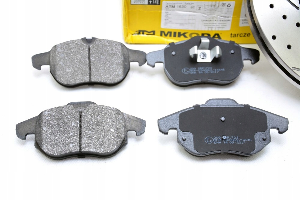 фото №4, Спортивные тормозные диски 285mm + тормозные колодки перед opel signum