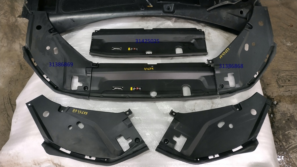 фото №1, Volvo v90 s90 накладка захист na pas передній 2017-