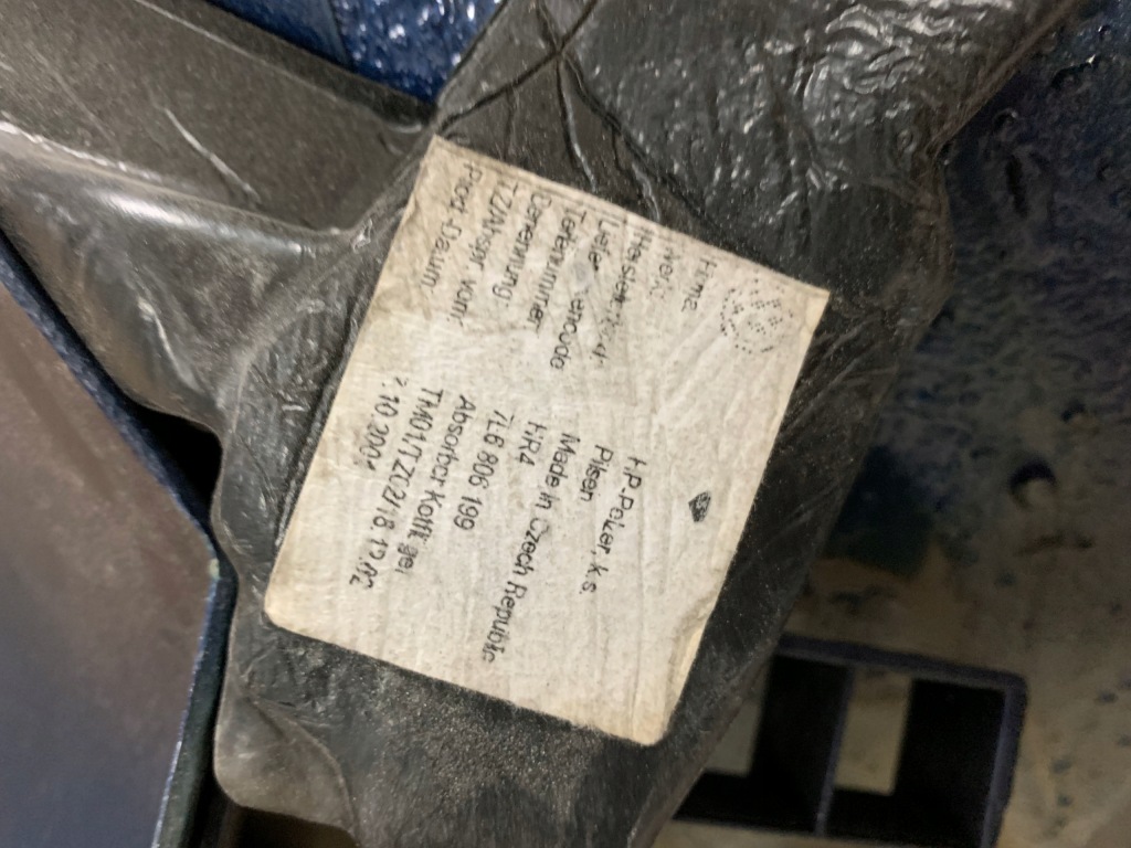 фото №5, Vw touareg 7l 02-06 левый передний крыло