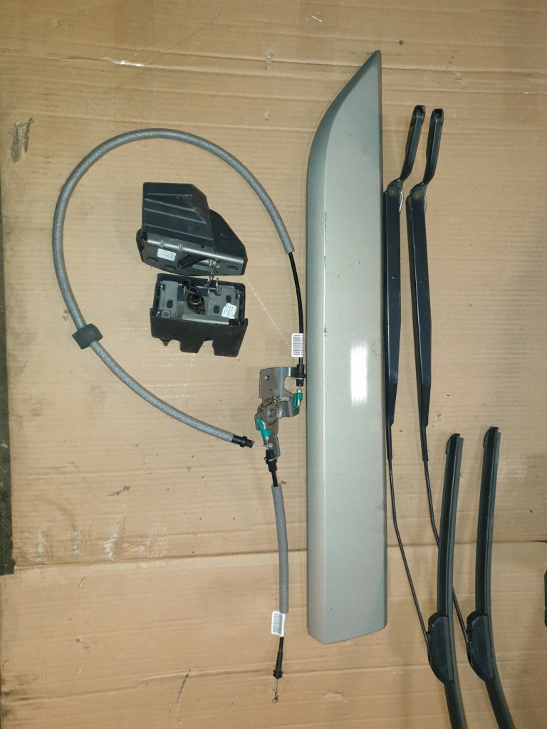 фото №1, Замок дверь левый задний transit custom mk8 12-