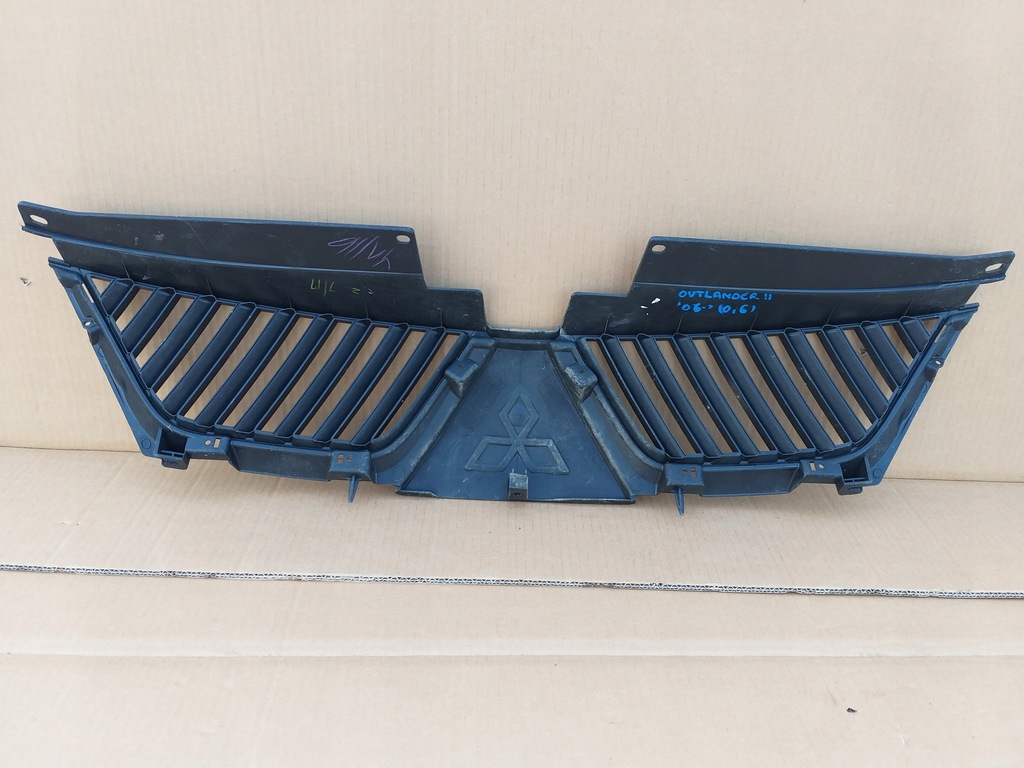 фото №5, Mitsubishi outlander 2 ii решётка радиатора решётка радиатора