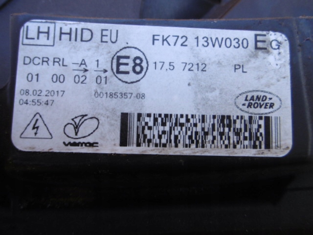 фото №6, Land rover discovery лампа левый перед