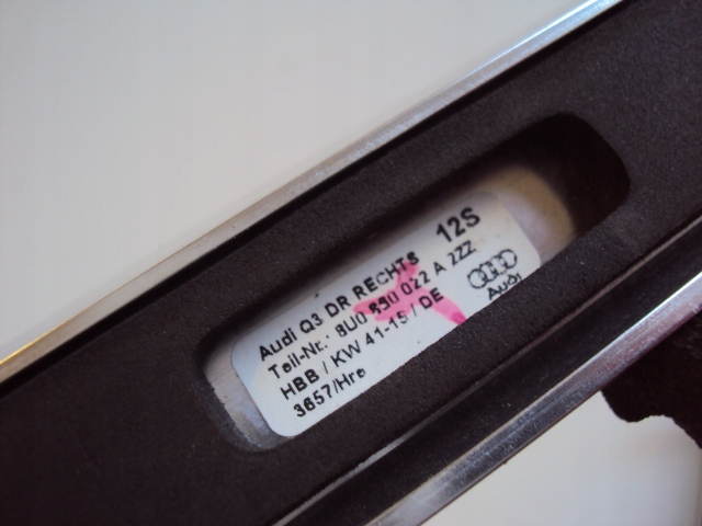 фото №6, Рейлинги кровельные audi q3 8u комплект