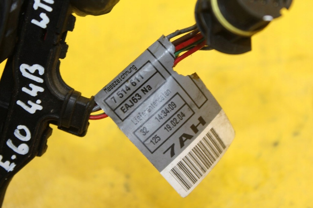 фото №7, Джгут електропроводка форсунок e60 4.4 b 7514611