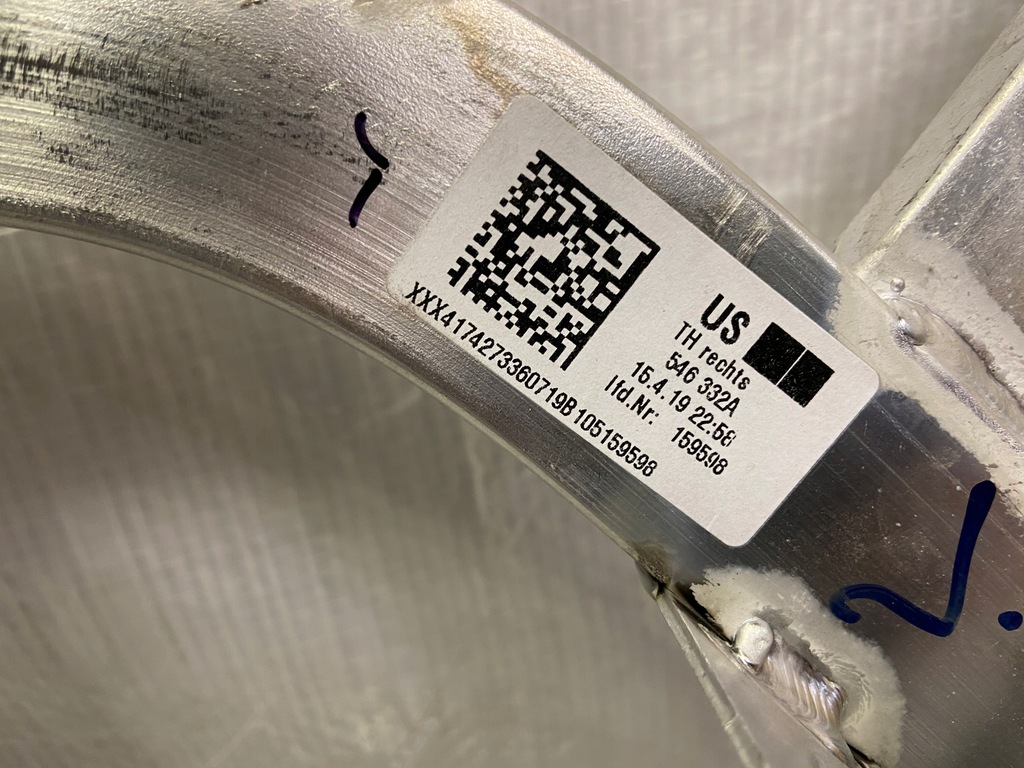 фото №7, Bmw i3 каркас дверь задняя правый 7427336