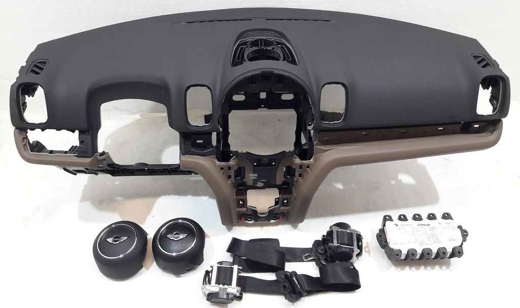 фото №1, Mini countryman f60 '17 консоль панель приладів подушка безпеки коричневий