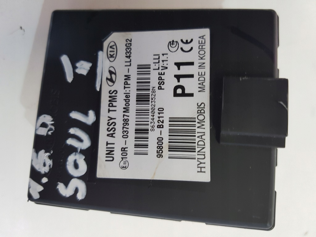 фото №2, Kia soul ii 2017 антена модуль ciśniania tpms