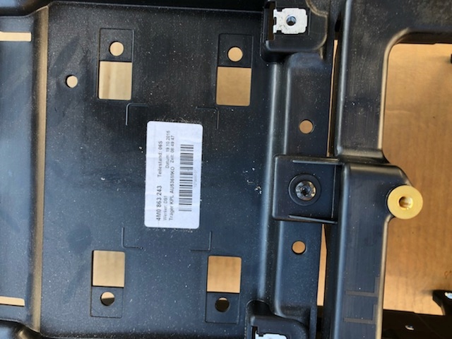 фото №3, Audi q7 4m туннель средний каркас 4m0863243