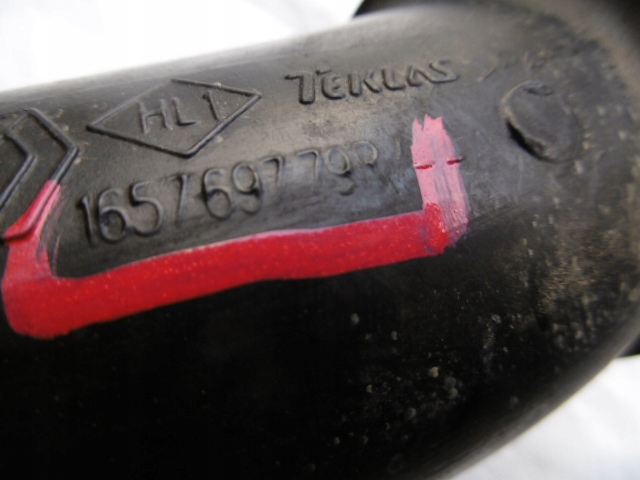 Renault dacia 1.5 dci труба інтеркулер 165769779r Зі Шроту