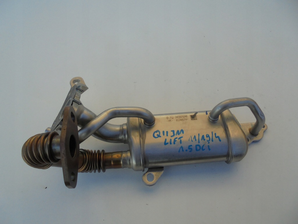 фото №1, Nissan оригінальний номер 147357324r радіатор вихлопних газів