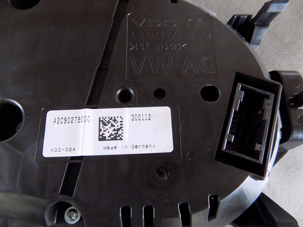 фото №5, Vw golf vii 1.6 mpi счетчик приборы 5g1920740a