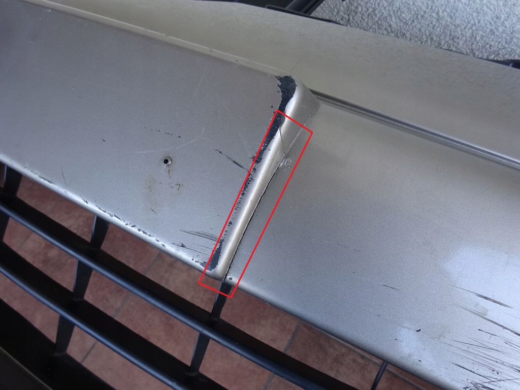 фото №10, Nissan note 2006-2009 06-09 бампер передний перед