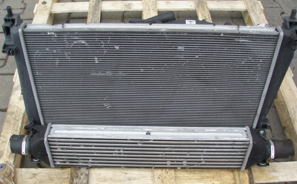 фото №1, Комплект радиатор fiat doblo 2011- 1,6 /2,0