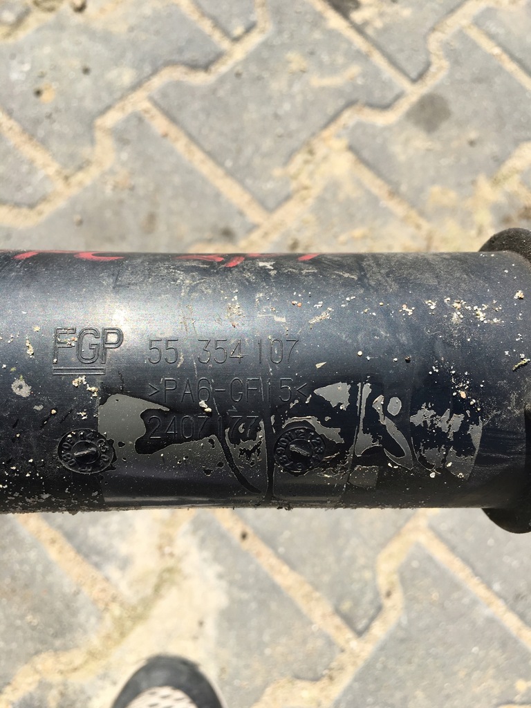 фото №2, Opel astra h 2.0 труба интеркулер 55354107