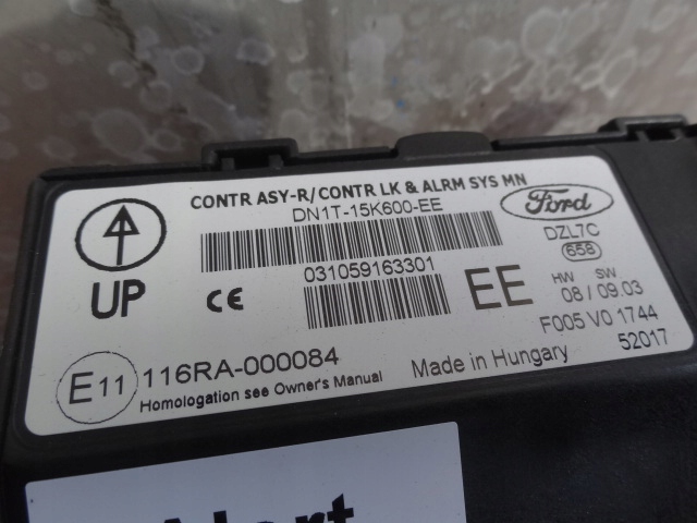 фото №3, Ford tourneo courier 15r 1,5 tdci модуль реле