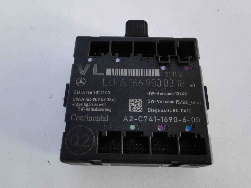 фото №3, Mercedes w176 lift модуль двері лівий перед справний