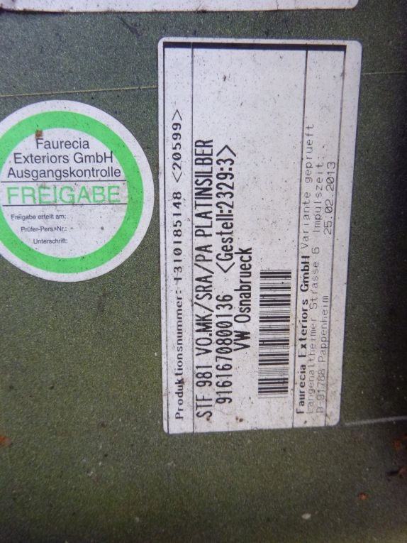 фото №6, Porsche cayman boxster 981 бампер передній